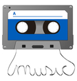 Adudio cassette vector image