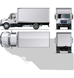Delivery truck vector image