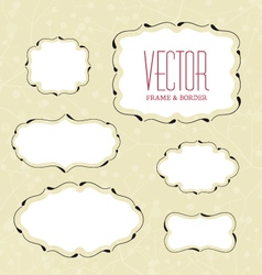 Frame vector image