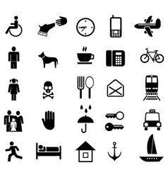 Pictograms vector image