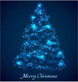 Christmas tree vector image