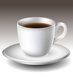 Coffee cup vector image