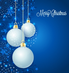 Christmas background vector image