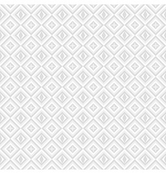 White and grey background with diamonds vector image
