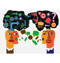 Communication vector image