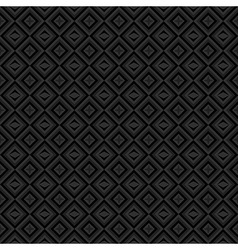 Black and gray background with diamonds vector image