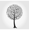 Musical tree vector image