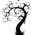 Decorative tree vector image
