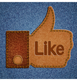 Like sign vector image