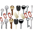 Keys vector image