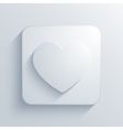 Light square icon Eps10 vector image