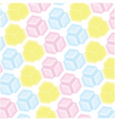 Cubes pattern vector image
