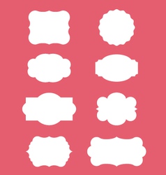 Vintage Labels Borders Frames vector image
