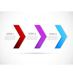 Step design vector image