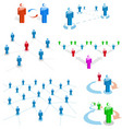 Network vector image