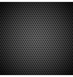 Background with Seamless Black Carbon Texture vector image