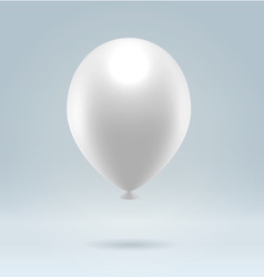 White balloon vector image