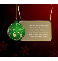 Christmas banner Christmas banner vector image