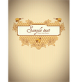 Bees and honeycomb vector image