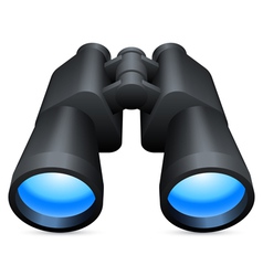 Binoculars vector image