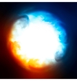 Abstract background explosion in the sky vector image