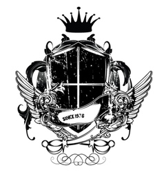 Vintage emblem vector image
