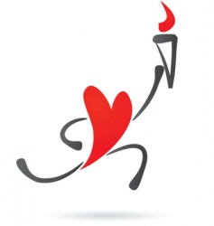 Fitness icons vector image