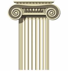 Ionic column vector image