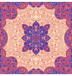 Floral arabesque ornament vector image