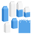 Milk vector image