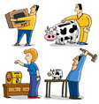 Saving money vector image