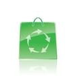 Bag for shopping vector image