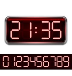 Calendar and clock Royalty Free Vector Image - VectorStock