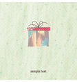 Greeting card vector image