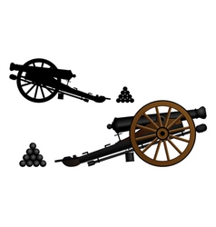 Gun vector image