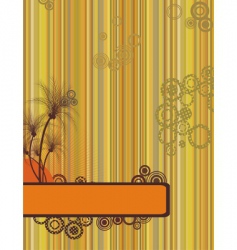 Grunge summer vector image