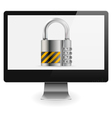 Safe Computer Concept vector image