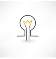 Light bulb vector image