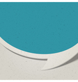 Retro speech bubble background vector image