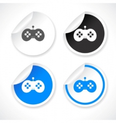Stickers for web vector vector image