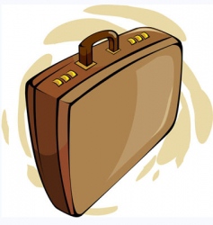 Briefcase vector image