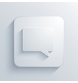 Light square icon Eps10 vector image