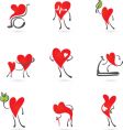Healthcare icons vector image