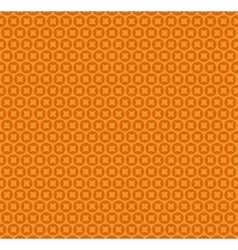 Abstract orange simple seamless pattern vector image
