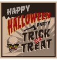 Halloween Party design template for vector image