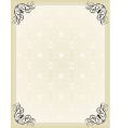 Vintage background vector image