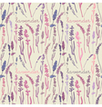 Lavender Pattern Background vector image