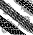 Abstract background tire prints vector image