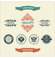 Vintage ornate decor vector image