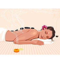 Spa therapy vector image